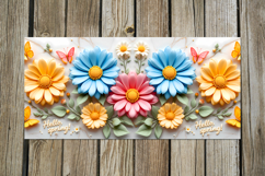 Spring 3D flowers | 4 Mug Sublimation designs PL Product Image 2