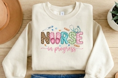 Nurse In Progress PNG, Student Nurse Sublimation Design Product Image 2