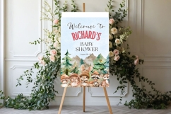 Baby Shower Welcome Sign Template 139 Product Image 1