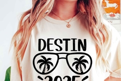 Destin 2025 SVG, Destin Holidays PNG, Summer Vacation Shirt Product Image 2