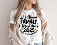 Christmas 2025 Family PNG SVG | Xmas Matching Family Shirt Product Image 2
