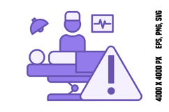 Purple Critical Icon Product Image 1