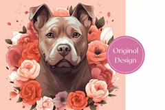 Pitt Bull Tumbler Wrap Design, Pitt Bull Sublimation Design Product Image 2