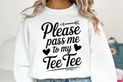 Please Pass me to my Tee Svg | Halloween Svg | Shirt Svg Product Image 1