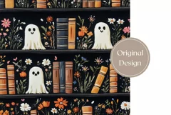 Embroidery Halloween Tumbler Wrap, Funny Ghosts Tumbler Product Image 2