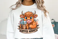 Coffee Addict svg | Svg Files for Cricut | Shirt Svg Product Image 3