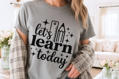 Let's Learn Today Svg, Back To School Svg, Kids Learning Svg Product Image 3