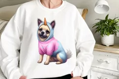 Cute Unicorn Costume For Dogs, Unicorn Watercolor Product Image 2