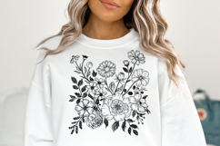 Flowers svg | Svg Files for Cricut | Shirt Svg Product Image 1