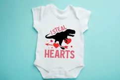 I steal hearts SVG, Valentine's Day SVG Product Image 2