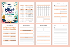 2027 Guided Bible Study Journal | Prayer Journal &amp; Scripture Product Image 2