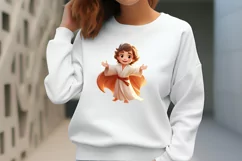 Child Jesus Clipart Png Design, Watercolor Clipart Product Image 2