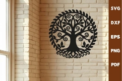 Tree of life SVG, Engraving Laser Cutting board SVG Product Image 2