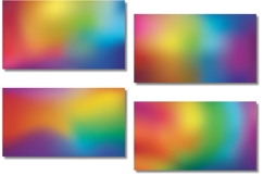 Abstract Rainbow Foil Textures Vector Product Image 2