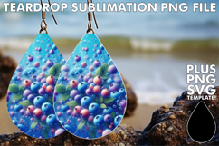 BRIGHT Teardrop Earrings Art Ideas, 3D Fruits Product Image 1