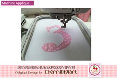 Flower girl Numbers machine embroidery bunles 1426B Product Image 3