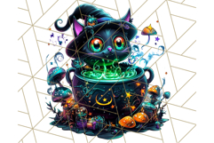 Magical Halloween PNG Clipart, Cute Spooky Elements Clip Art Product Image 2