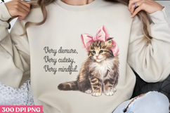 Very Demure Very Cutesy PNG, Funny Animal Sublimatio Product Image 2