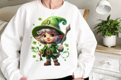 St Patricks gnome Clipart, St. Patrick&#039;s Day Clipart Product Image 2