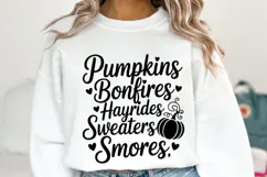 Pumpkin Bonfires Svg | Halloween Svg | Shirt Svg Product Image 1