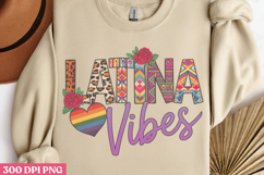 Latina Vibes PNG, Cinco De Mayo Sublimation PNG Product Image 3