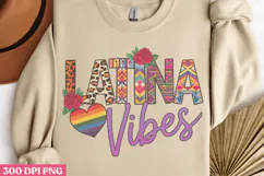 Latina Vibes PNG, Cinco De Mayo Sublimation PNG Product Image 3