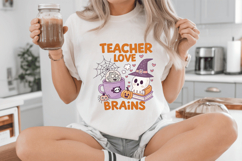 Halloween Teacher Sublimation Bundle, Teachers day Halloween Product Image 2