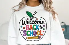 Welcome back to School svg | Svg File for Cricut | Shirt Svg Product Image 1