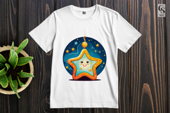 Vintage Star Lantern Clipart Sublimation PNG Product Image 2