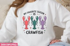 My favorite seasone is crawfish PNG, Mardi Gras PNG Product Image 1