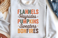 Flannels Hayrides Pumpkins Sweaters Product Image 2
