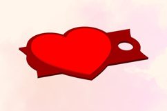 Heart, 40 OZ Tumbler, STL/3MF files for 3D Printing Product Image 2