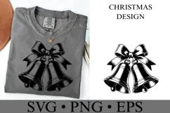 Christmas Bells Svg | Christmas svg | Shirt Svg Product Image 3