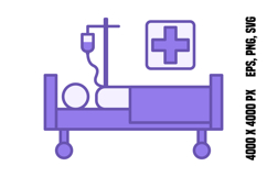 Purple Patient Icon Product Image 1