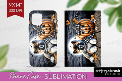 Akita Dog Phone Case PNG Halloween Case PNG Sublimation Product Image 1
