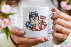 Patriotic Dog Collection PNG Product Image 3