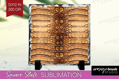 Animal Print Slate PNG - Animal Skin Square Slate Product Image 1