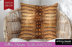 Animal Print Pillow Sublimation - Animal Skin Pillow Cover Product Image 1