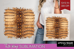 Animal Print Tote Bag - Animal Skin Tote Bag PNG Sublimation Product Image 1