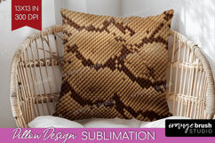 Animal Print Pillow Sublimation - Animal Skin Pillow Cover Product Image 1