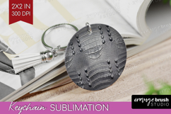 Animal Print Keychain PNG - Animal Skin Keychain Sublimation Product Image 1