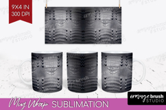 Animal Print Mug Wrap - Animal Skin Mug PNG Sublimation Product Image 1