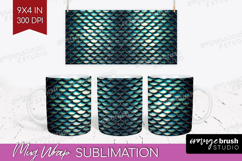 Animal Print Mug Wrap - Animal Skin Mug PNG Sublimation Product Image 1