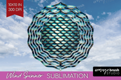 Animal Print Wind Spinner Sublimation PNG - Animal Skin Product Image 1