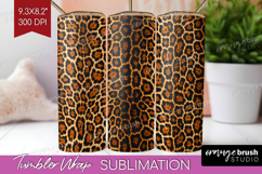 Animal Print Tumbler Wrap - Animal Skin Tumbler PNG Product Image 1