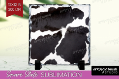 Animal Print Slate PNG - Animal Skin Square Slate Product Image 1