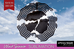 Animal Print Wind Spinner Sublimation PNG - Animal Skin Product Image 1
