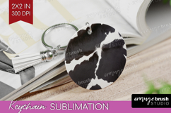 Animal Print Keychain PNG - Animal Skin Keychain Sublimation Product Image 1