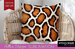 Animal Print Pillow Sublimation - Animal Skin Pillow Cover Product Image 1