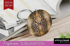 Animal Print Keychain PNG - Animal Skin Keychain Sublimation Product Image 1